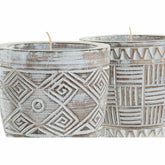 Candle Wood Wax (2 Units) - DKD Home Decor Maroc - Aylal Beauty